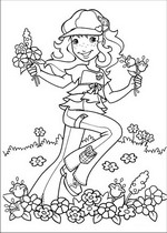 coloring page Holly Hobbie